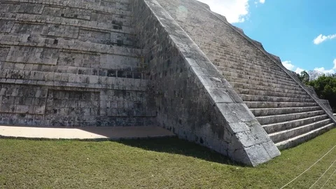 Pyramid of Kukulcan 2 Stock Footage 101486850