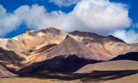 Pyramid mountain Foto stock
