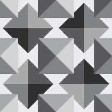 Pyramid seamless pattern Stock Illustration