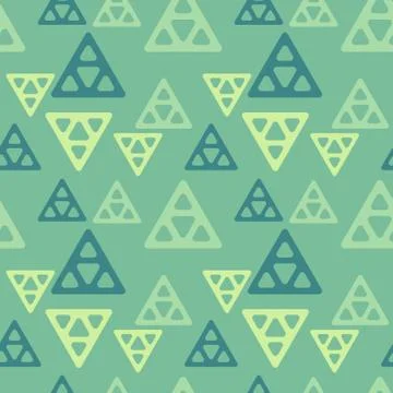 Pyramid technology seamless pattern イラスト素材