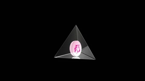 Pyramid Uniswap-sh Stockbeeldmateriaal 180517285