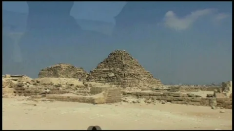 Pyramidriveby Stock Footage 521342