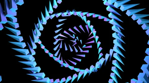 PYRAMIDS 012 vj loop 4K with alpha Stock Footage 33549537