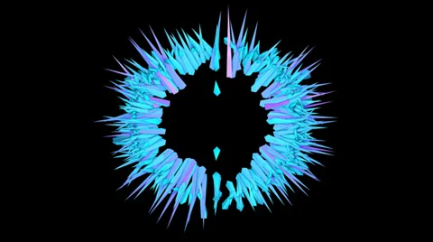 PYRAMIDS 016 vj loop 1080p with alpha Stock Footage 33562917