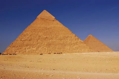 Pyramids of egypt Foto stock