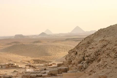 Pyramids Egypt Stock Photos