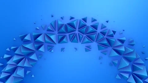 Pyramids Form a Wave | Stock Video | Pond5