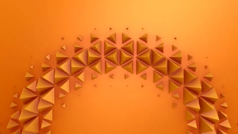 Pyramids Form a Wave Video stock 246482393