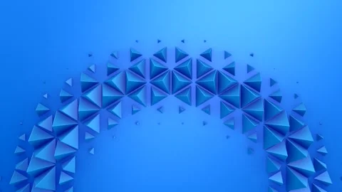 Pyramids Form a Wave Stock Footage 246482516