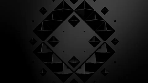 Pyramids Form a Wave Stock Footage 284617061