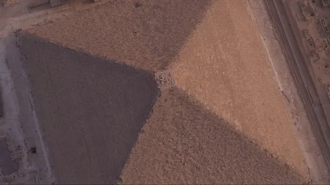 Pyramids of Giza in Cairo BY drone Vidéo 104853618