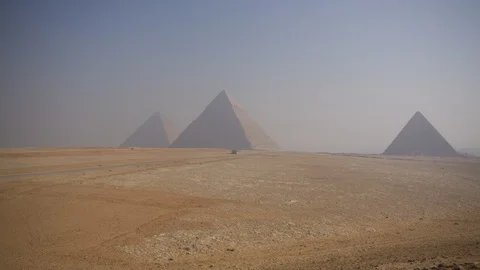 The Pyramids - Giza Cairo Egypt Stock Footage 122575115