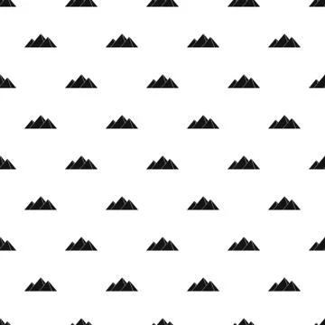 Pyramids in Giza pattern Stock Illustration