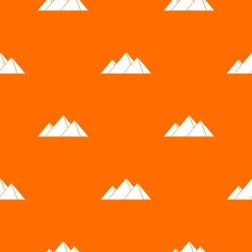 Pyramids in Giza pattern seamless Stock Illustration