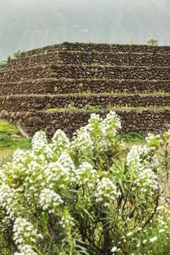 Pyramids of Guimar Stock Photos