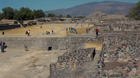 Pyramids of the moon Video stock 97904026