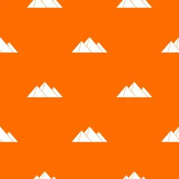 Pyramids pattern seamless Stock Illustration