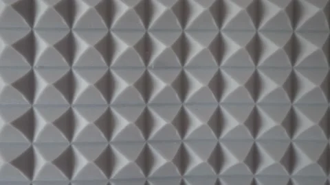 Pyramids of soundproof foam close-up. Stock Footage 171336475