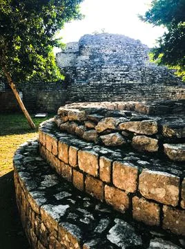 Pyramidyucatana2 Stock Photos