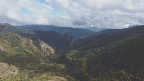 PYRENEES DRONE 4K Video stock 128717322