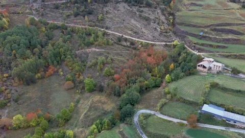 PYRENEES DRONE 4K Video stock 128717402
