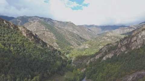 PYRENEES DRONE 4K Stock Footage