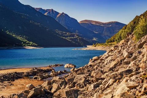 Pyrenees landscape Stock Photos