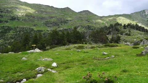 Pyrenees landscapes Stock Footage 160334304