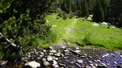 Pyrenees landscapes Stock Footage 160334399