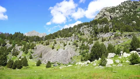 Pyrenees landscapes Stock Footage 160334417