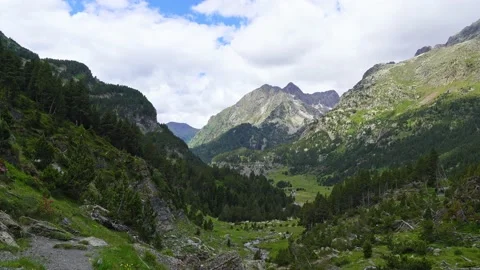 Pyrenees landscapes Stock Footage 160334465