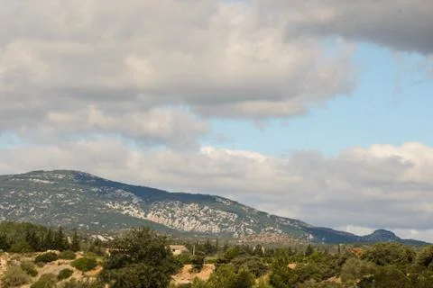 Pyrenees mountains landscape. Stock Photos