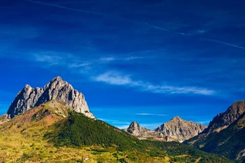 Pyrenees mountains Stock Photos