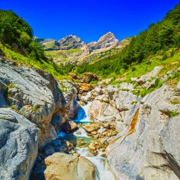 Pyrenees mountains Stock Photos