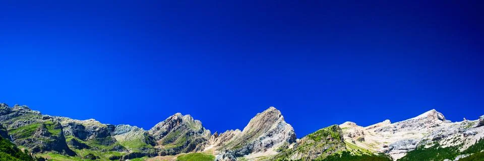 Pyrenees mountains Stock Photos