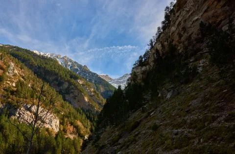 The pyrenees mountains Stock Photos