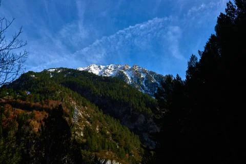 The pyrenees mountains Stock Photos