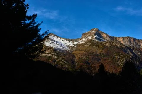 The pyrenees mountains Stock Photos
