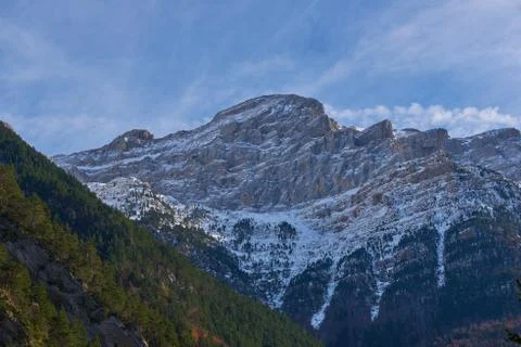 The pyrenees mountains Stock Photos