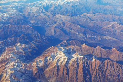 Pyrenees View from Above Stock Photos