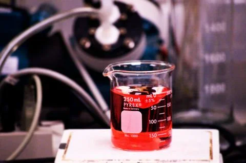 Pyrex Beaker Stock Photos