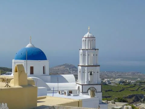 Pyrgos in Greece Stock Photos