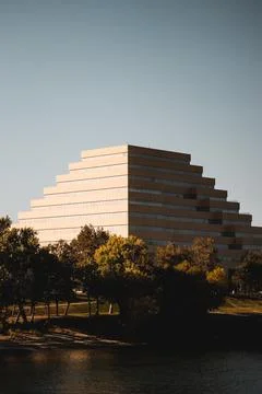 Pyrimid building Fotos de archivo