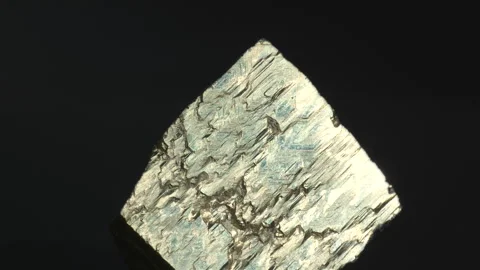 Pyrite Cube 스톡 동영상 340637197