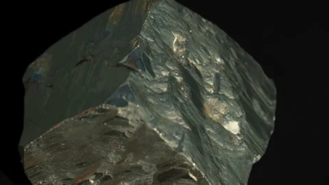 Pyrite Cube Stock Footage 340637504
