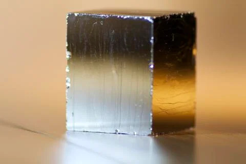 Pyrite Cube Stock Photos