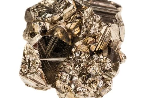 Pyrite nugget Stock Photos