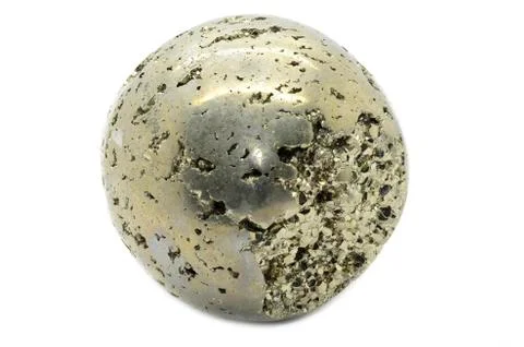 Pyrite Sphere Stock Photos