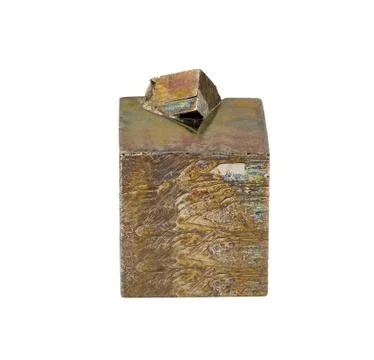 Pyrite stone Stock Photos