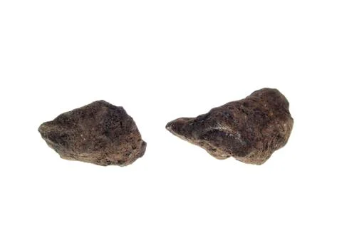 Pyrolusite. origin: italy Stock Photos